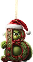 Christmas Cartoon Style Cute Cartoon Character Arylic Indoor Party Festival Hanging Ornaments sku image 2
