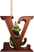 Christmas Cartoon Style Cute Cartoon Character Arylic Indoor Party Festival Hanging Ornaments sku image 22