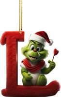 Christmas Cartoon Style Cute Cartoon Character Arylic Indoor Party Festival Hanging Ornaments sku image 12