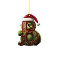 Christmas Cartoon Style Cute Cartoon Character Arylic Indoor Party Festival Hanging Ornaments main image 2