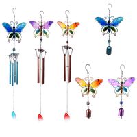 Cartoon Style Butterfly Metal Wind Chime Wall Art main image 2
