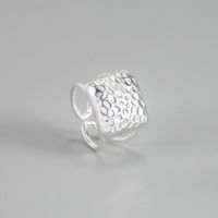 Classic Style Korean Style Geometric Sterling Silver Plating Open Rings main image 4