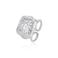 Classic Style Korean Style Geometric Sterling Silver Plating Open Rings main image 2