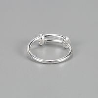 Ig Style Geometric Sterling Silver Rings main image 6