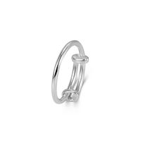 Ig Style Geometric Sterling Silver Rings main image 2