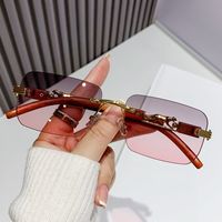 Simple Style Classic Style Color Block Pc Square Full Frame Women's Sunglasses main image 3