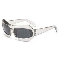 Streetwear Color Block Ac Special-shaped Mirror Full Frame Men's Sunglasses sku image 8