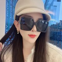 Streetwear Color Block Ac Square Full Frame Women's Sunglasses main image 5