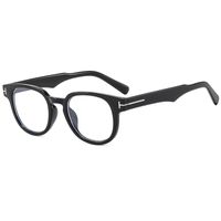 Business Basic Gradient Color Solid Color Ac Round Frame Full Frame Glasses sku image 1