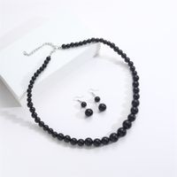 Simple Style Classic Style Round Imitation Pearl Beaded Plating Gold Plated Women's Necklace main image 7