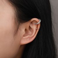 1 Set Simple Style Geometric Plating Alloy Ear Cuffs main image 1