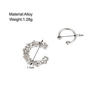 1 Set Simple Style Geometric Plating Alloy Ear Cuffs main image 5