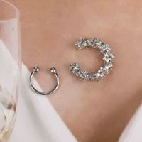 1 Set Simple Style Geometric Plating Alloy Ear Cuffs main image 3