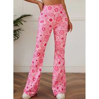 Women's Daily Street Casual Flower Full Length Printing Casual Pants sku image 15