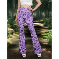 Women's Daily Street Casual Flower Full Length Printing Casual Pants main image 3