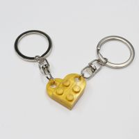 Cute Korean Style Heart Shape Abs Women's Bag Pendant Keychain sku image 10