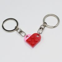 Cute Korean Style Heart Shape Abs Women's Bag Pendant Keychain sku image 17
