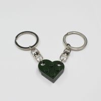 Cute Korean Style Heart Shape Abs Women's Bag Pendant Keychain sku image 6