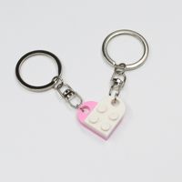 Cute Korean Style Heart Shape Abs Women's Bag Pendant Keychain sku image 20