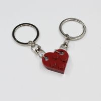 Cute Korean Style Heart Shape Abs Women's Bag Pendant Keychain sku image 11