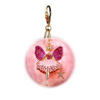 Lady Artistic Korean Style Butterfly Alloy Women's Bag Pendant Keychain main image 2