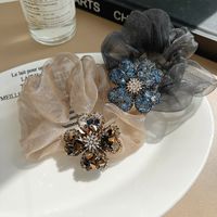 Vintage Style Bow Knot Organza Hair Tie main image 1