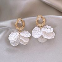 Wholesale Jewelry Elegant Lady Bow Knot Alloy Rhinestones 14k Gold Plated Plating Inlay Drop Earrings sku image 8