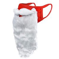 Christmas Cartoon Style Exaggerated Funny Santa Claus Flannel Masquerade Party Festival Christmas Hat main image 3