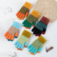 Women's Elegant Streetwear Color Block Gloves 1 Set main image 5