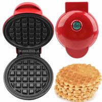 Casual Solid Color Metal Waffle Machine main image 5