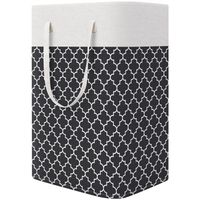 Casual Solid Color Cloth Laundry Basket main image 3