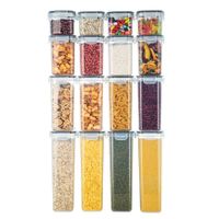 New Products In Stock Pp Material Crisper Sealed Jar Refrigerator Kitchen Food Can Cereals Storage Jar Snack Storage main image 5