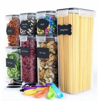 New Products In Stock Pp Material Crisper Sealed Jar Refrigerator Kitchen Food Can Cereals Storage Jar Snack Storage sku image 2