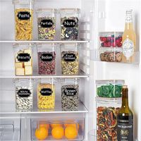 New Products In Stock Pp Material Crisper Sealed Jar Refrigerator Kitchen Food Can Cereals Storage Jar Snack Storage main image 4