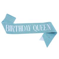 Birthday Letter Glitter Cloth Party Costume Props 1 Piece sku image 45