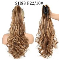 Women's Elegant Party Street High Temperature Wire Ponytail Wig Clips sku image 6