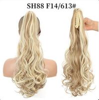 Women's Elegant Party Street High Temperature Wire Ponytail Wig Clips sku image 10