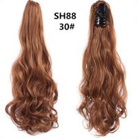 Women's Elegant Party Street High Temperature Wire Ponytail Wig Clips sku image 15