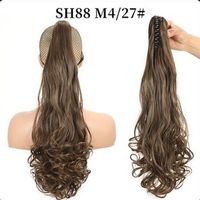 Women's Elegant Party Street High Temperature Wire Ponytail Wig Clips sku image 19