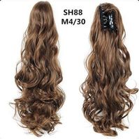 Women's Elegant Party Street High Temperature Wire Ponytail Wig Clips sku image 18