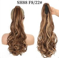 Women's Elegant Party Street High Temperature Wire Ponytail Wig Clips sku image 24