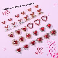 Día De San Valentín Estilo Simple Forma De Corazón El Plastico Parches De Uñas 10 Piezas main image 3