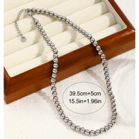 304 Stainless Steel Hawaiian Vacation Classic Style Plating Geometric Pendant Necklace sku image 1