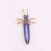 Elegant Streetwear Insect Alloy Enamel Inlay Rhinestones Women's Brooches sku image 4