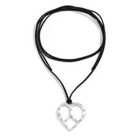 Vacation Beach Simple Style Heart Shape Alloy Wholesale Pendant Necklace main image 3