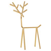 Cute Solid Color Iron Deer Jewelry Rack main image 3