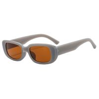 Retro Solid Color Pc Square Full Frame Women's Sunglasses sku image 32