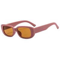 Retro Solid Color Pc Square Full Frame Women's Sunglasses sku image 29