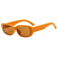 Retro Solid Color Pc Square Full Frame Women's Sunglasses sku image 27