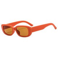 Retro Solid Color Pc Square Full Frame Women's Sunglasses sku image 31